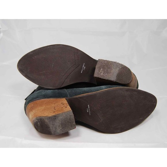 Matisse Suede Leather Zipper Ankle Booties - Picture 6 of 7